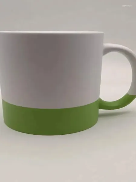 Tasses en céramique, tasse à double couleur, motif mat, cadeau d'événement d'entreprise, Style minimaliste