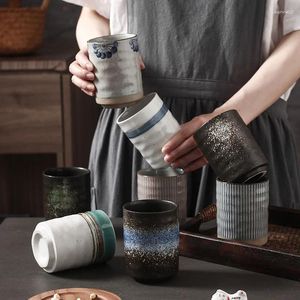 Tasses en céramique Water Cup Creative Japanese Sushi Set Office Conference de grande capacité Simple Table Vide