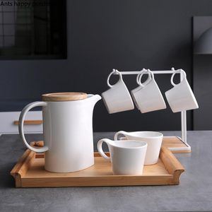 Mokken Keramiek Koffiekop Koud Ketel Hoge Temperatuur Weerstand Waterfles Pak Huishoudelijke Woonkamer Drinkware Home