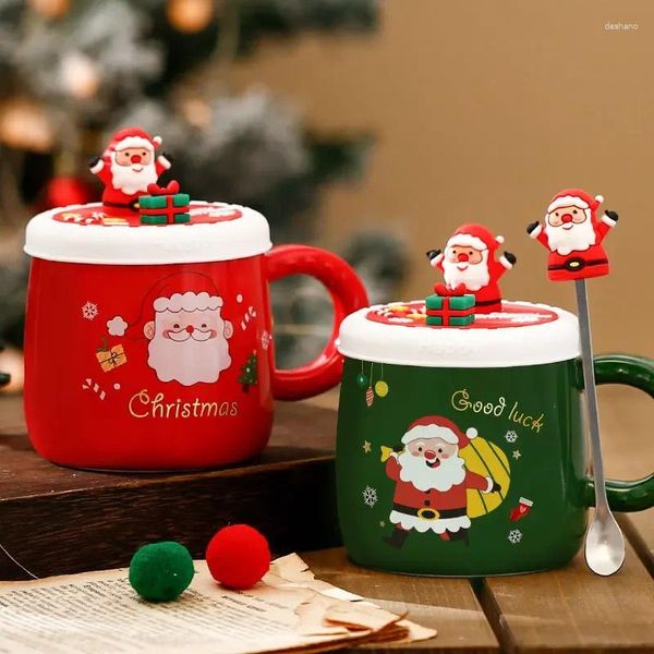 Tazas Copa de Navidad Taza creativa Regalo High Beauty Ceramic