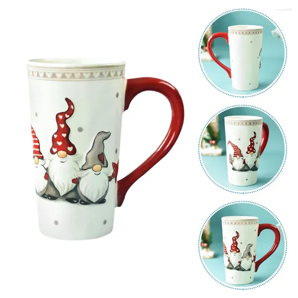 Tasses de Noël tasse de lait de Noël en céramique tasses