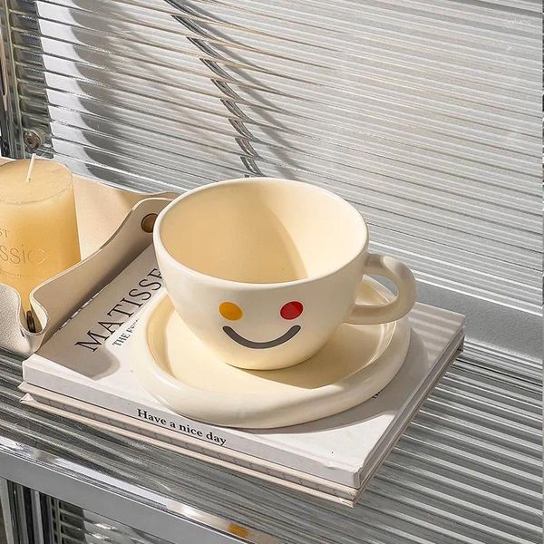 Tasses tasse à café grande capacité en céramique rétro créatif chinois tasses à thé ensemble Couple cadeau bricolage