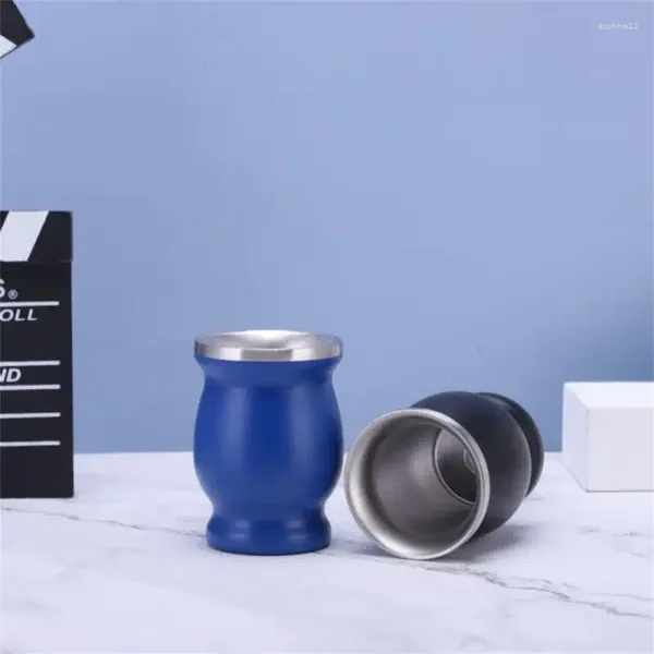 Tazas de café multifunción con paja