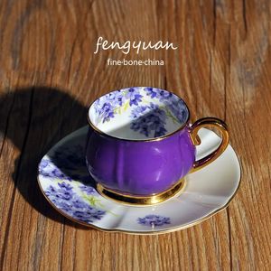 Tasses ensemble de tasses à café style européen ménage en céramique os chine thé de l'après-midi cadeau tasses à café turques expresso 231121