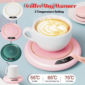 Mokken Koffiemok Warmer USB Constante temperatuur 3-versnellingsbeker Melk Thee Water Verwarming Padverwarmer voor thuiskantoor