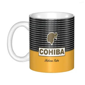 Mokken Cohiba Kanye Cubaanse aangepaste koffie keramische mok Cup creatief aanwezig buitenwerk kamperen en