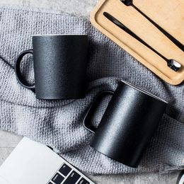 Tasses Creatic Mug Creative Simple rétro Retro Black Café Pères Pères