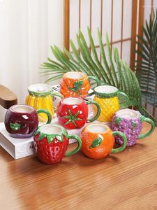 Tasses créatives belles tasses simples et en forme de fruits