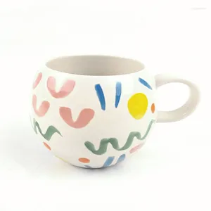 Mokken Creative Pot Belly Coffee Cup Ceramic Theekup Mmilk Breakfast Mug Logo Design Water
