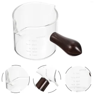 Tasses tasse pichet crème à expresso à mesurer la crèche à double café s sauce bouche mini tasses à thé