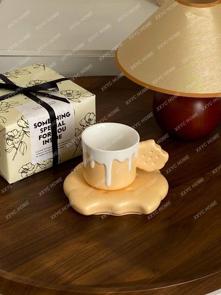 Tazas Lindo Juego De Café Traje Taza Caja De Regalo Té De La Tarde Cumpleaños