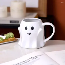 Tasses mignon fantôme eau tasse créative tasse en céramique Halloween cadeau après-midi thé café petit déjeuner lait boire ensemble pour la maison