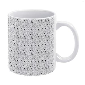 Tasses Tasse à imprimé dalmatien Dessin animé mignon Animal Poterie moderne Tasses à café en gros