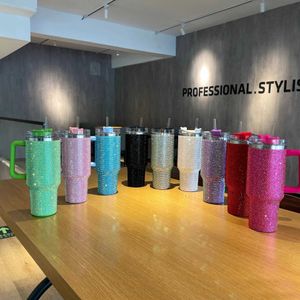 Mugs Diamond Thermos tasse avec la bouteille isolée Handlecoffee