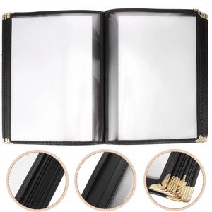 Mokken Diy Clear Cover Restaurant Menu Covers El Book Compact Handige Simple Simply Supply Meal Prijs Holder File Mappen