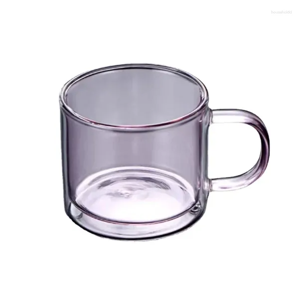 Tazas de agua de doble capa tazas de agua de café taza de cerveza bebidas bebidas para bebidas taza de tazas térmicas linda pareja bar de regalo