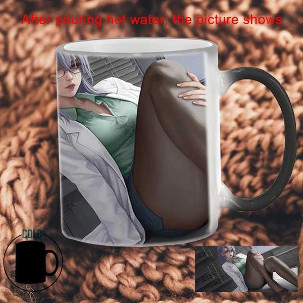 Tazas Drinkware Sexy femenina enfermera taza bskt-167 tumblers de sublimación taza de cerámica tazas de porcelana tazas de envío gratis copa de anime 240410