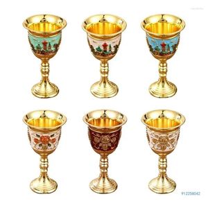Tasses élégantes lunettes de champagne de style européen de style européen stemmed en verre pour les accessoires de bar à domicile de cocktail de cocktail
