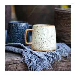 Tasses tasse à expresso tasse irrégulière en céramique avec poignée thé de l'après-midi tasses à café résistant à la chaleur Style japonais Tazas Originales