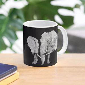 Tasses Family Love - Tasse à café éléphant d'Afrique Afrique