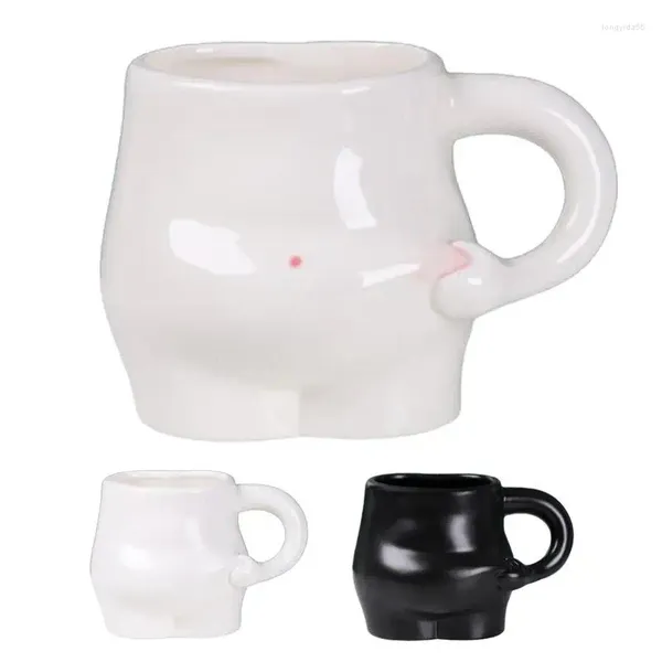 Tasses gros ventre tasse mignonne tasse à café drôle nouveauté thé Kawaii vaisselle cadeau de fête des mères fabriqué à la main