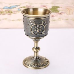 Mokken Vakmanschap Vintage Zinklegering Kelk Wijnbeker Cups Drinkware Decor Gifts311C