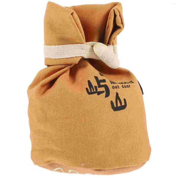 Tasses sac de nourriture organisateur de stockage Camping pique-nique pochette de riz sacs d'épicerie Grain en plein air