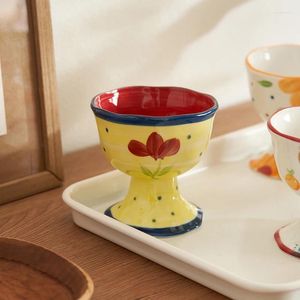 Tasses fruits vin gobelet ménage céramique délicate verres cuisine Simple lumière luxe salon