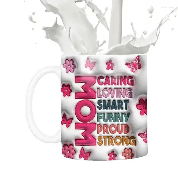 Tazas Mamá divertida |Ceramic linda taza taza de café espresso siempre bebiendo 350 ml