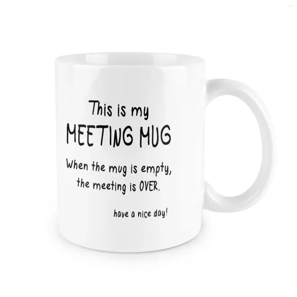 Tazas Funny Taza Esta es mi reunión cuando el betting vacío sobre la taza de café de amigos personalizados