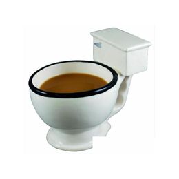 Tasses drôles tasse de toilette céramique eau tasse à café cadeau créatif pour les amoureux ou un ami livraison directe maison jardin cuisine, bar à manger boisson Dhvio