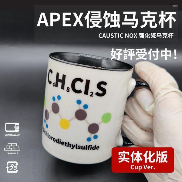 Juego de tazas Apex Legends NOX Taza de café Cerveza Té Jugo Taza para beber