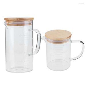 Tasses Tasse En Verre Borosilicate Bouteille D'eau Légère Pour Salons De Thé Restaurants Cafés Els