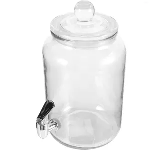 Mokken Glas Sap Fles Kan Pot Drinken Container Cocktail Dispenser Water Thuis Verzegeld