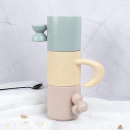 Mokken goede qulity creatieve druiven bananen porselein koffie handgemaakte keramische breakast cups voor theemelksap keukendrankware