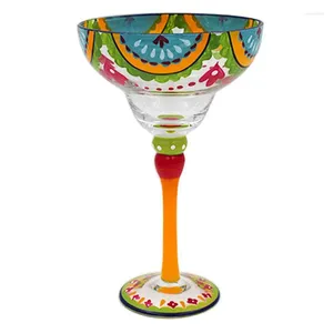 Tasses à la main colorée Cocktail Coupe Europe Gobelet Champagne Creative Verres à vin Bar Party Home Drinkware