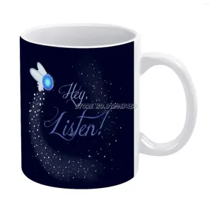 Tasses hey écoute!Tasse de motif de café 330 ml de lait d'eau Creative Pathers Day Gifts Cadeaux Link Legend of the Fairy Ru