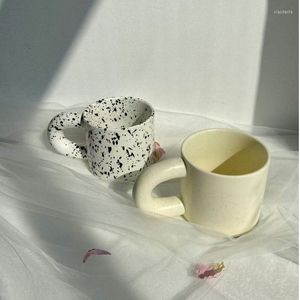 Mokken Ins Noordse keramiek Koffie beker Mok Tea Cups Kerst keramisch tafelgereedschap Gift voor mannen Gepersonaliseerde geschenken Roeren origineel