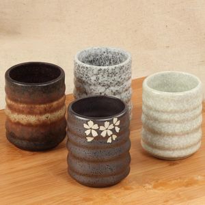 Tasses Restaurant de Style japonais et coréen créatif Stoare thé boire tasse en céramique cadeau os porcelaine verres tasse