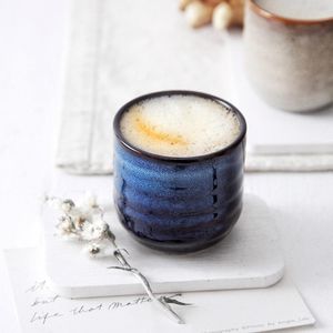 Tasses four japonais émaillé tasse à thé créative en céramique rétro tasse à thé tasse à café maison Restaurant vaisselle tasses cuisine boisson Ware 1 PC