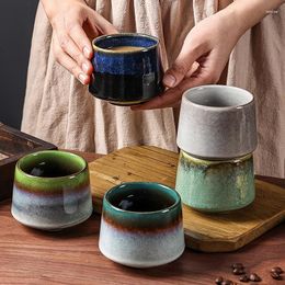 Mugs Japanese Style Ceramic Coffee Cup Porcelain Personal Single Pottery Tea Cups Drinkware Wine Mug Water Gift Wholesale