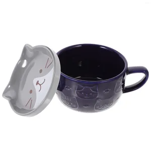 Tasses tasse en céramique de style japonais couvercle amoureux le cadeau Kawaii tasse à expresso céramique lait