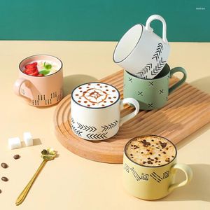 Tasses |Kawashimaya Mug Nordic Cup Céramique Simple Petit Déjeuner Amoureux Eau Une Paire De Tasses À Café