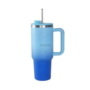 Mokken Kehsaw Modern 40 oz tuimelen nieuwste roestvrijstalen roestvrijstalen autocop ijsbalk Ice Bar Cup Automatische telescopische stro Cup bierbeker 240417