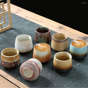 Tasses four Transformation tasse à thé en céramique créative 200ML rétro Drinkware poterie brute bureau tasse à café