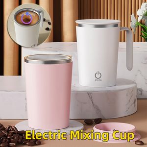 Tasses de cuisine, tasse de mélange électrique, agitation automatique du café, eau rotative paresseuse, 230927