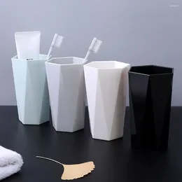 Taza de cocina taza de té suministros de baño de almacenamiento soporte para cepillo de dientes topes de lavado organizador de lavado
