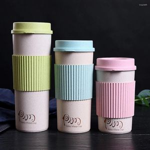 Tasses Tasses à café coréennes Tasse de voyage avec remuer Easy Go Cup Portable pour camping en plein air randonnée pique-nique auto-conduite