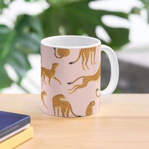 Tazas Leopardos o guepardos.Taza De Café Taza Térmica Tazas De Café