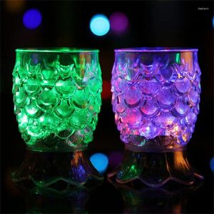 Tasses lumineuses à LED, clignotant automatiquement, multi-tasses, verre à vin, bière, whisky, boisson, Club, fête, cuisine, noël